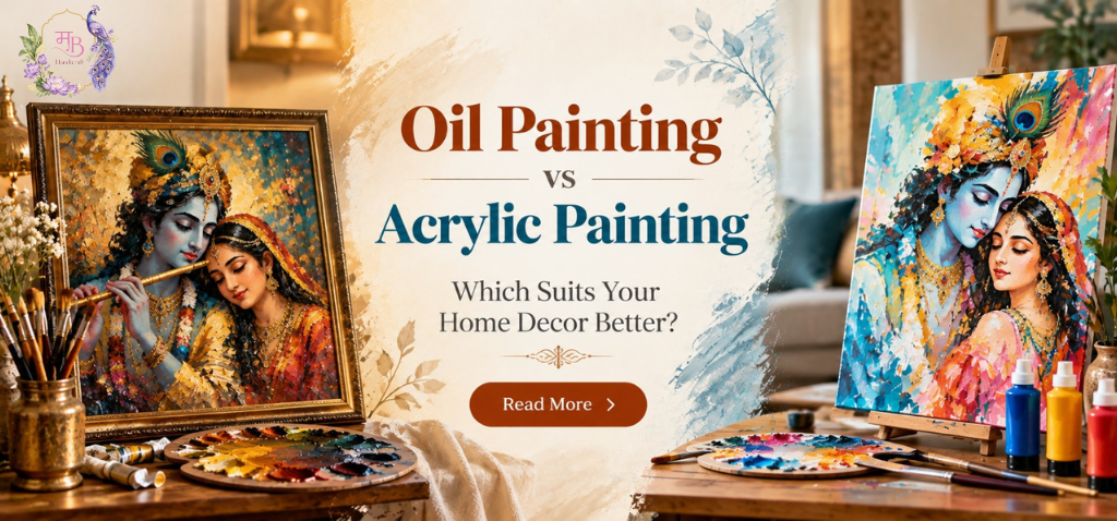 Oil Painting vs Acrylic Painting: Which Suits Your Home Decor Better?